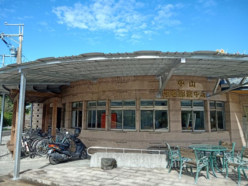 中山旅遊服務中心</br>Jhongshan travel service center